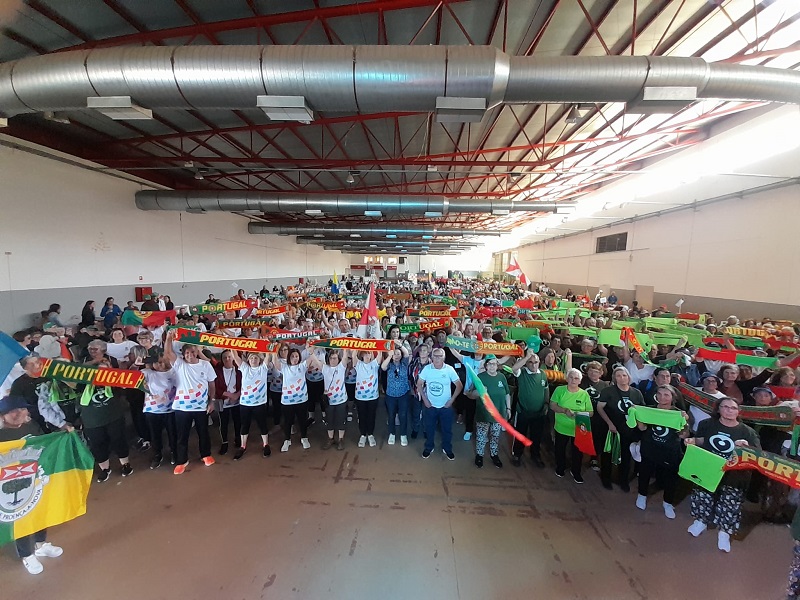 Projeto CLDS Cantanhede 4G – “Intervir, Integrar e Incluir” participa com 80 seniores no Encontro Intermunicipal de Desporto Sénior – “We Are Sports”, na Covilhã